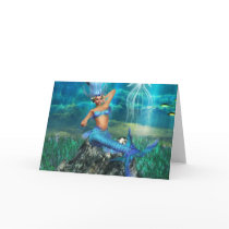 Mermaid Greeting Card