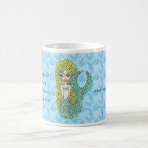 Mermaid Invite Coffee Mugs