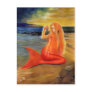 Mermaid Key Sunset Postcard