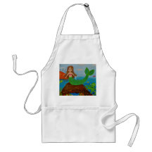 mermaid offerings apron