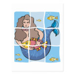 Mermaid Post Card