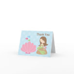 Mermaid Thank You Card