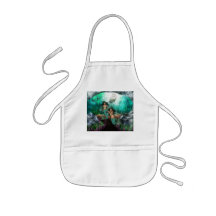 Mermaid Twins  Children's Apron