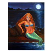 Mermaid Wild postcards