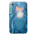 Mermaid with bright pearl  iPhone 3G/3GS Case casemate cases