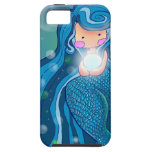 Mermaid with bright pearl iPhone 5 Case casemate cases