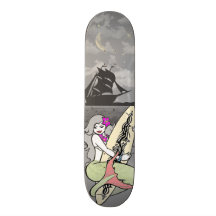 Mermaide Skate Board