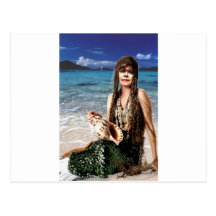 MERMAIDS 2 POSTCARDS