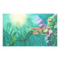 Mermaids Beautiful Sea Garden Stickers