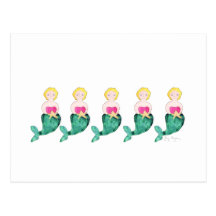 Mermaids Postcard