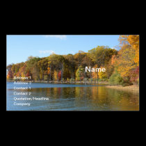 Merrill Creek Reservoir in Washington, New Jersey business cards