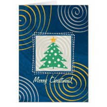 Merrry Christmas! (blue) - Card