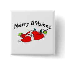 Merry Blitzmas Drunk Santa