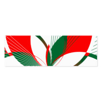 Merry Cherry Mint (Business Card) Gift Tags