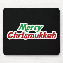 Merry Chrismukkah Mousepads