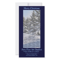 Merry Christmas 2012 Calendar Photo Card