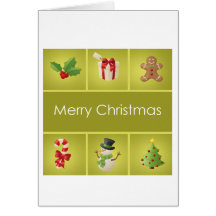 Merry Christmas 6539 Greeting Cards