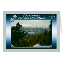 Merry Christmas Across the Miles Cards