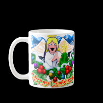 Merry Christmas: ANGEL mugs