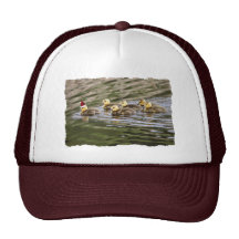 Merry Christmas Baby Geese Mesh Hats