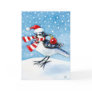 Merry Christmas Bluejay Card