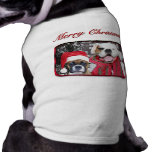 Merry christmas boxers dog shirt