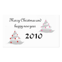 Merry Christmas Business Card Templates