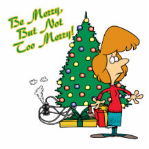 merry christmas but not too merry funny cartoon photo cutout