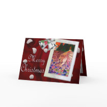 Merry christmas greeting card