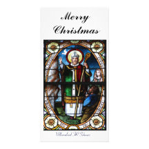 Merry Christmas carte de photo Photocartes Personnalisées