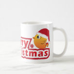 Merry Christmas cartoon baby bird  mug mugs