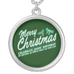Merry Christmas - Celebrate Jesus' Birthday Necklaces