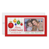 Merry Christmas Classic Holiday Photo Cards