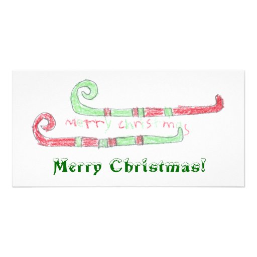 Merry Christmas! Custom Photo Card