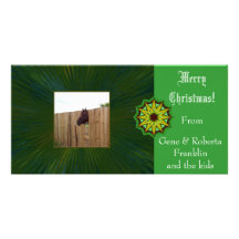 Merry Christmas Customizable Card Photo Card Template