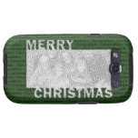 Merry Christmas Cut Out Photo Frame Green