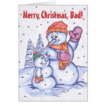 Merry Christmas, Dad Card