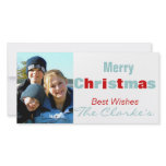 Merry Christmas Family Photo Card