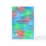Merry Christmas From Around the World Cards