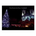 Merry Christmas from Prague, Czech Republic Postcards