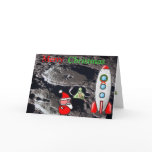 Merry Christmas from the Moon Card