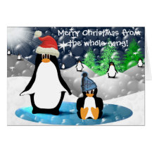 Merry Christmas From The Whole Gang! Card