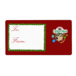 Merry Christmas Gift Tags labels
