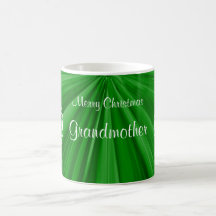 Merry Christmas Grandmother Coffee Mug