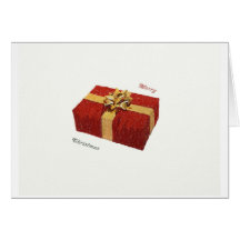 Merry Christmas Greeting Card