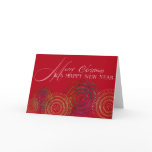 merry christmas happy new year cards
