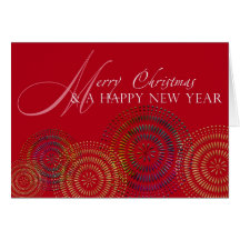 merry christmas happy new year greeting cards
