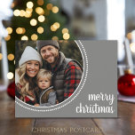 Merry Christmas - Holiday Photo postcards