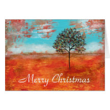 Merry Christmas I Will Revere From Original Art Greeting Card