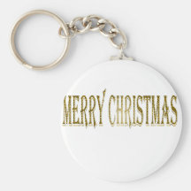 Merry christmas key chain